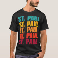 St Paul Minnesota Souvenir  Retro Vintage St Paul