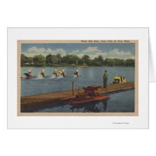 St. Paul, MN - Water Bike Race in Como Park Cards