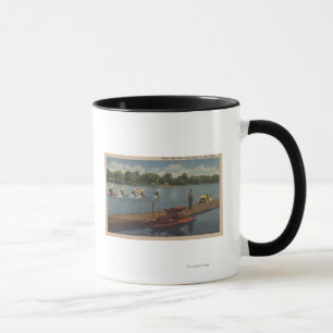 St. Paul, MN - Water Bike Race in Como Park Mug