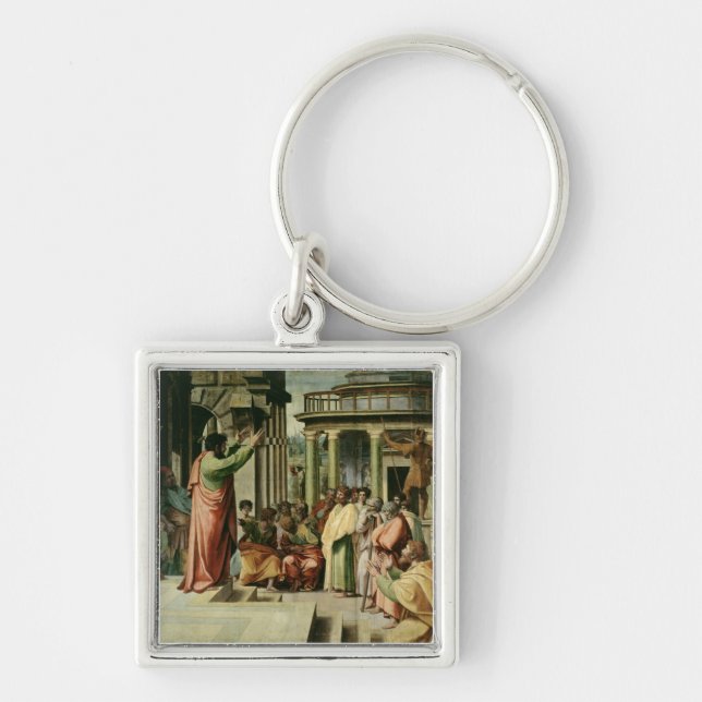 St. Paul Preaching at Athens (cartoon for the Sist Keychain (Front)