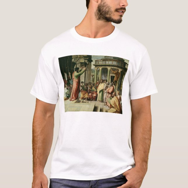 St. Paul Preaching at Athens (cartoon for the Sist T-Shirt (Front)