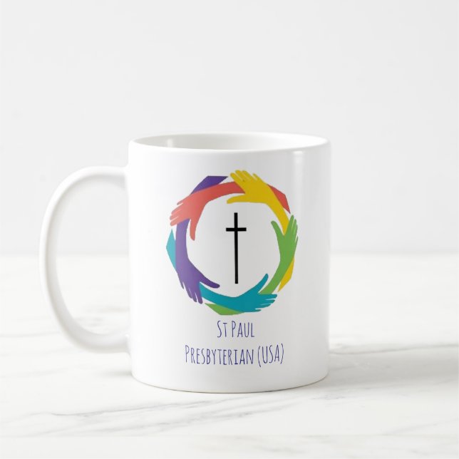 St Paul Pres Mission Mug 11 oz (Left)