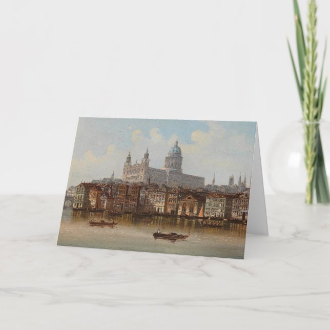 St. Paul’s Cathedral | Johann Wilhelm Jankowsky Card (Front)