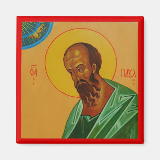 St Paul the Apostle Orthodox Icon Magnet