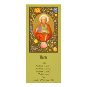 St. Paul the Apostle (PM 06) Customizable Rack Card