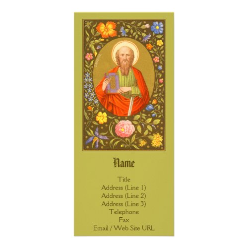 St Paul the Apostle PM 06 Customizable Rack Card