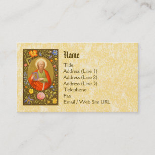 St. Paul the Apostle (PM 06) Standard Business Card