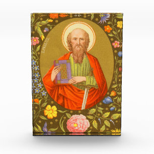 St. Paul the Apostle (PM 06) Vertical Plaque 2