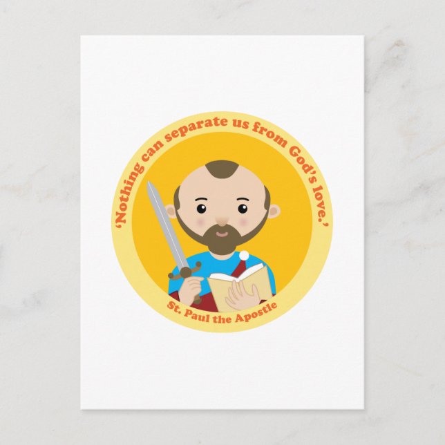 St. Paul the Apostle Postcard (Front)