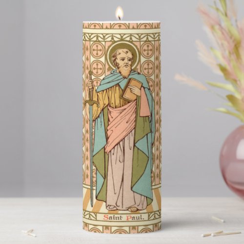St Paul the Apostle RLS 13 3x8 Pillar Candle