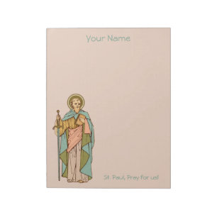 St. Paul the Apostle (RLS 13) 8.5"x11" Notepad