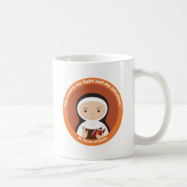 St. Paula of Rome Coffee Mug (Right)