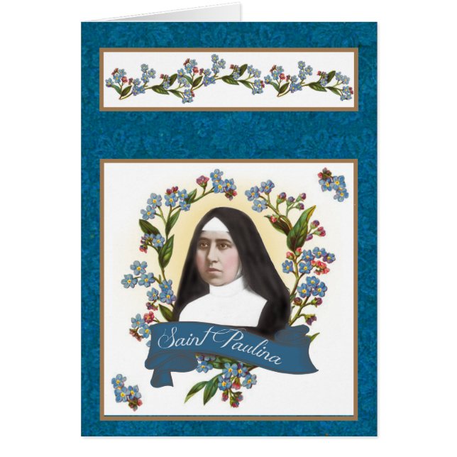 St. Paulina Patron Saint of Diabetics (Front)