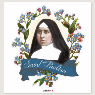 St. Paulina Pauline Patron Saint of Diabetics Sticker