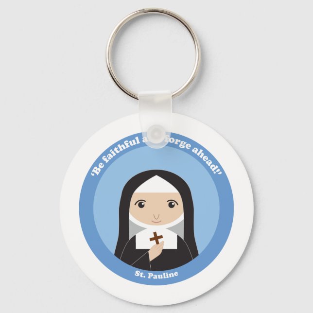 St. Pauline Keychain (Front)