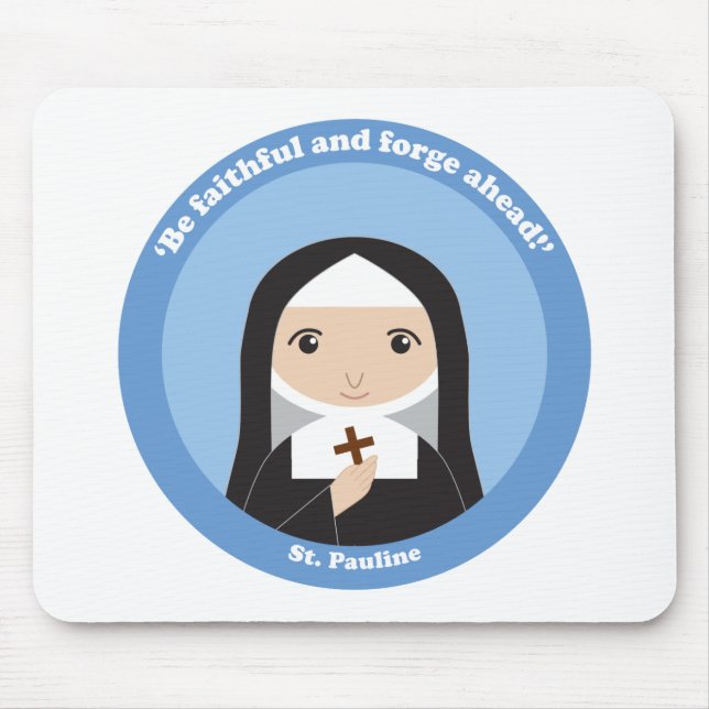 St. Pauline Mouse Pad (Front)