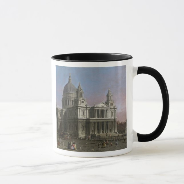 St. Paul's Cathedral, 1754 (oil on canvas) Mug (Right)