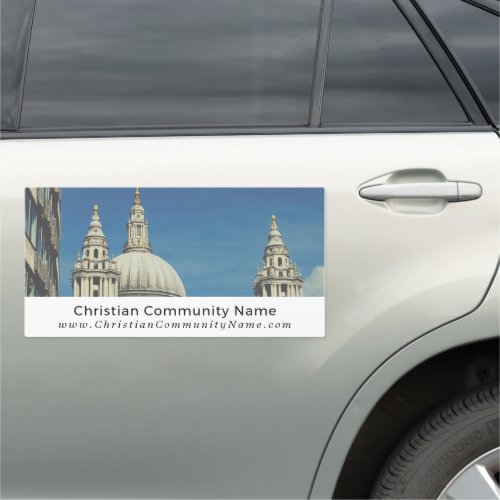 St Pauls Cathedral Christianity Religious Car Magnet