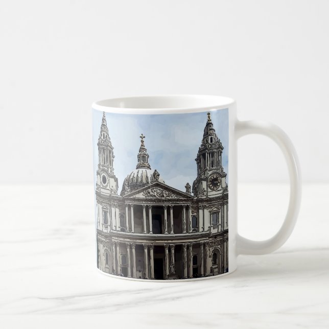 St Paul's Cathedral Coffee Mug (Right)