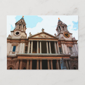 St Paul's Cathedral in London, UK Postcard