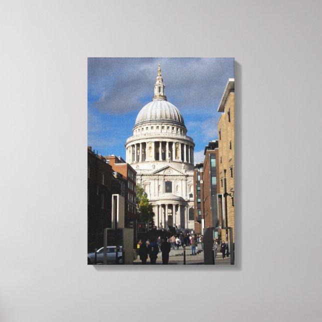St Paul's Cathedral London Canvas Print (Front)