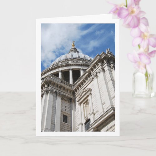 St Pauls Cathedral London England Card