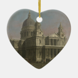 St. Paul's Cathedral, London, England Ceramic Ornament