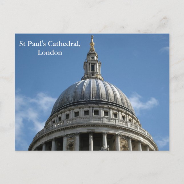 St Paul's Cathedral, London Postcard (Front)