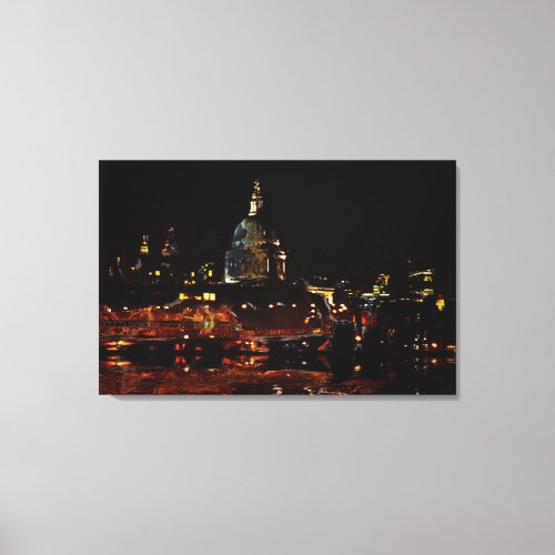 St Pauls Cathedral London UK Canvas Print