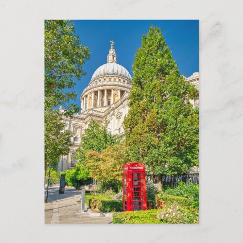 St Pauls Cathedral London UK Postcard