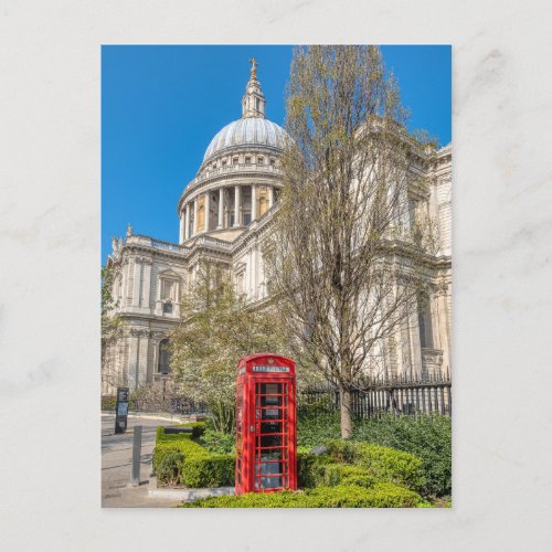 StPauls Cathedral London UK Postcard