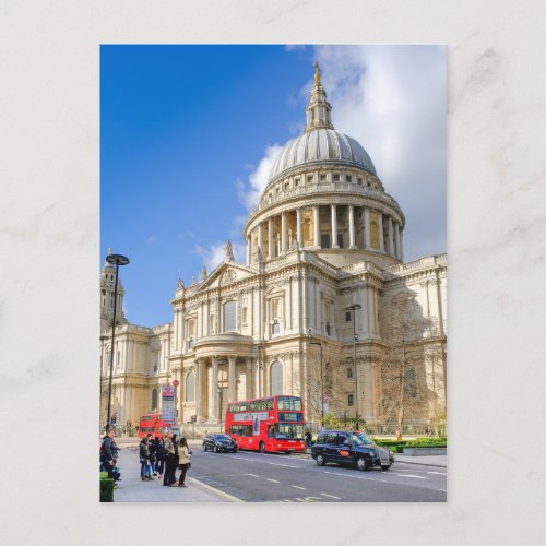 St Pauls Cathedral London UK Postcard