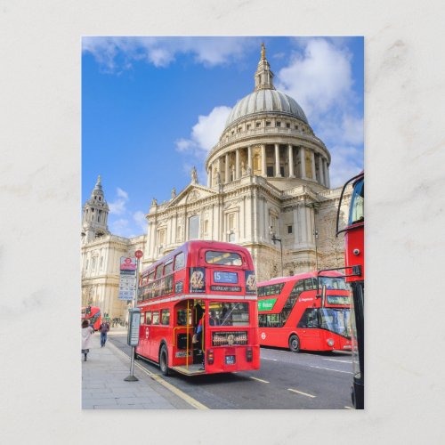 St Pauls Cathedral London UK Postcard