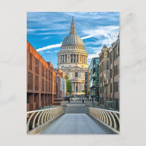 StPauls Cathedral London UK Postcard