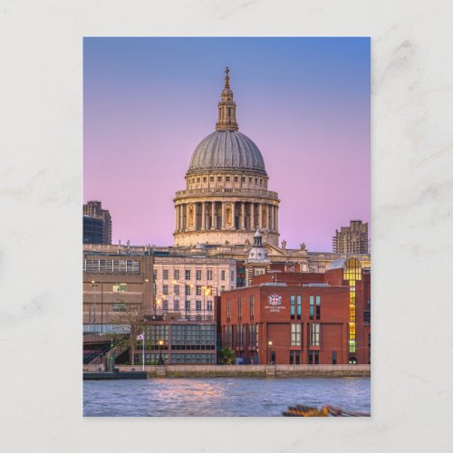 StPauls Cathedral London UK Postcard