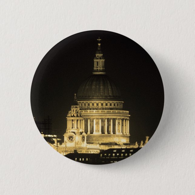 St Paul's Cathedral Pinback Button (Front)