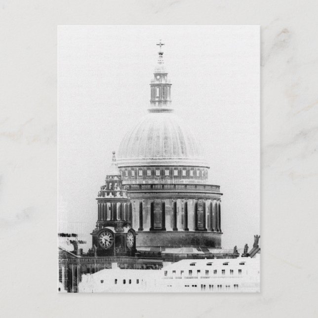 St Paul's Cathedral Postcard (Front)