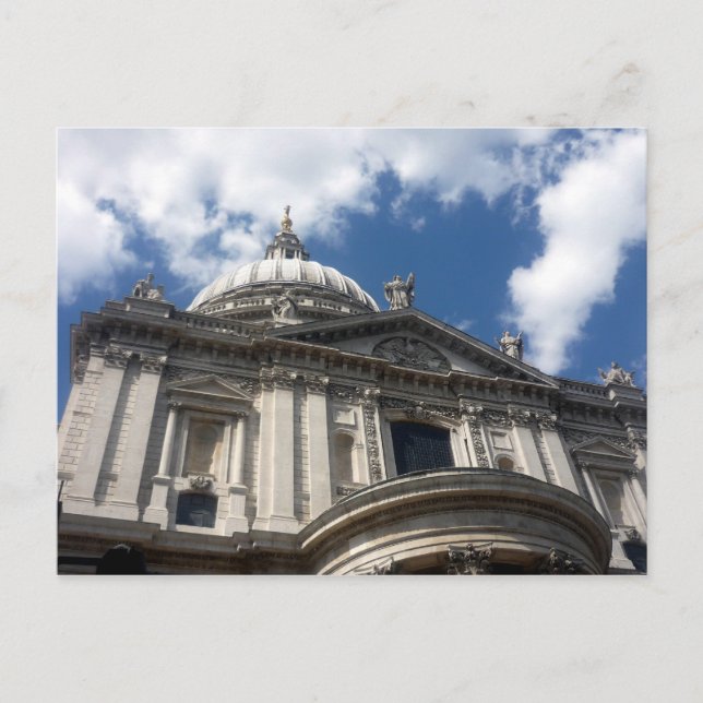st pauls cathedral postcard (Front)