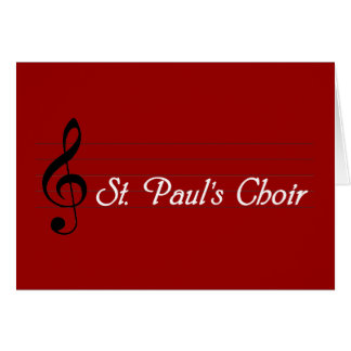 St. Paul's Choir Cards