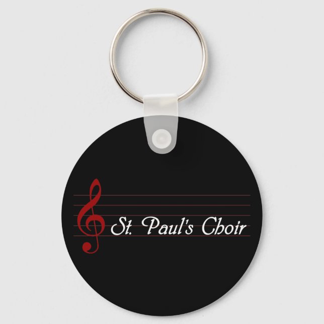 St. Paul's Choir Keychain (Front)