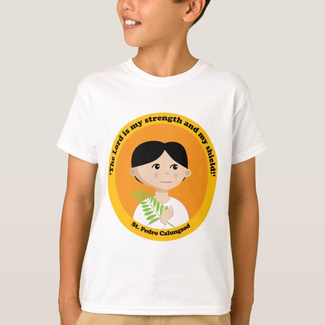 St. Pedro Calungsod T-Shirt (Front)