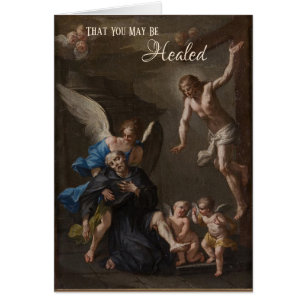 St. Peregrine Patron Saint of Cancer Religious Cards