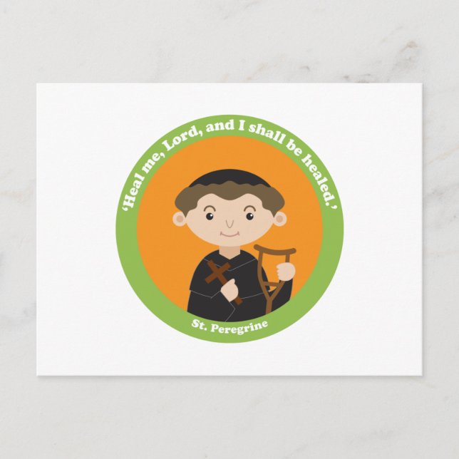 St. Peregrine Postcard (Front)