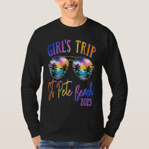 St Pete Beach 2023 Girls Trip Sunglasses Summer Gi T-Shirt