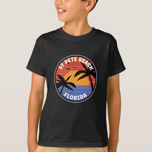 St Pete Beach Florida Sunset Paradise T_Shirt