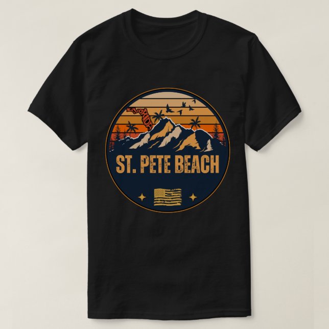 St. Pete Beach, Florida  T-Shirt (Design Front)