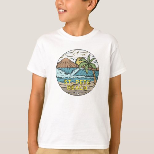 St Pete Beach Florida Vintage T_Shirt