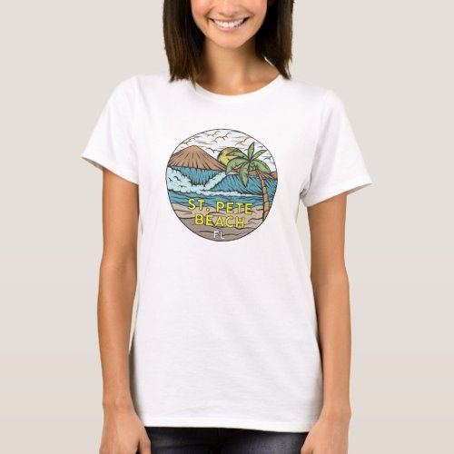 St Pete Beach Florida Vintage T_Shirt