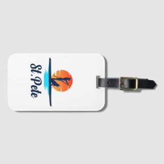 St Pete Luggage Tag