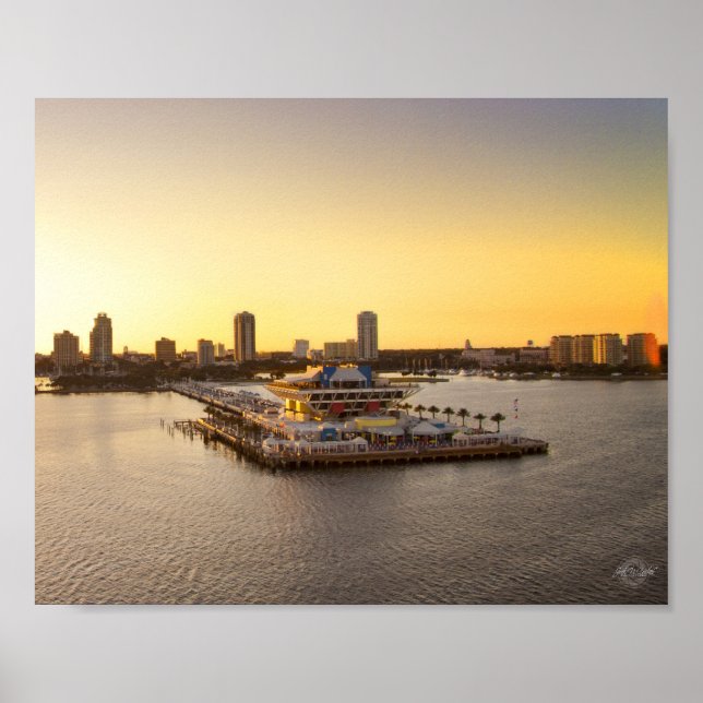 St. Pete Pier Poster (Front)